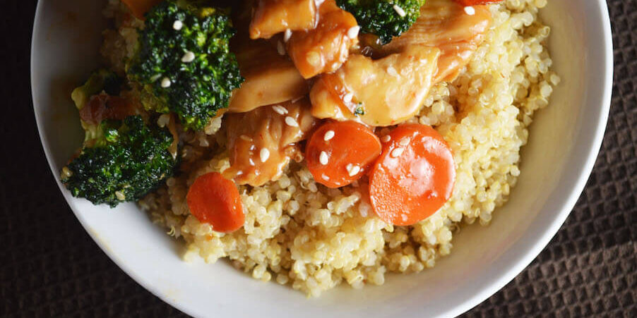 Chicken Quinoa Stir Fry
