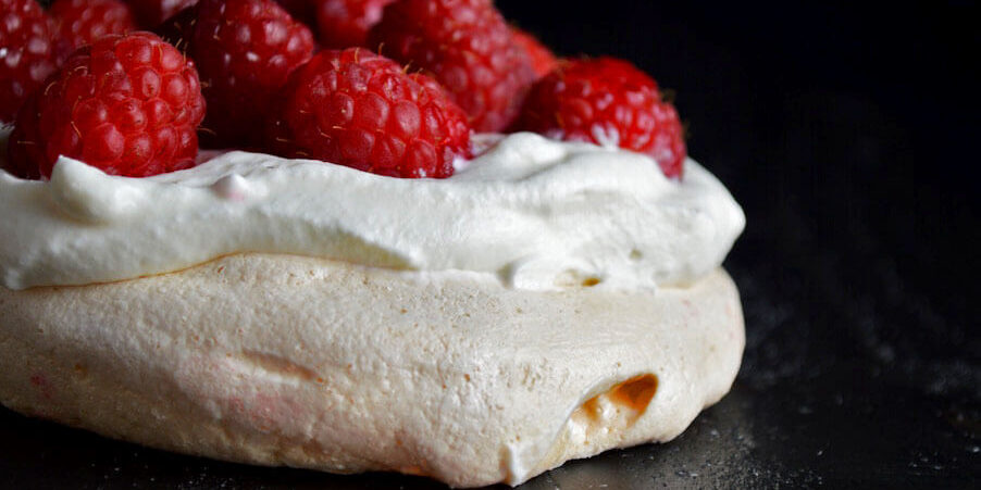 Raspberry Pavlova
