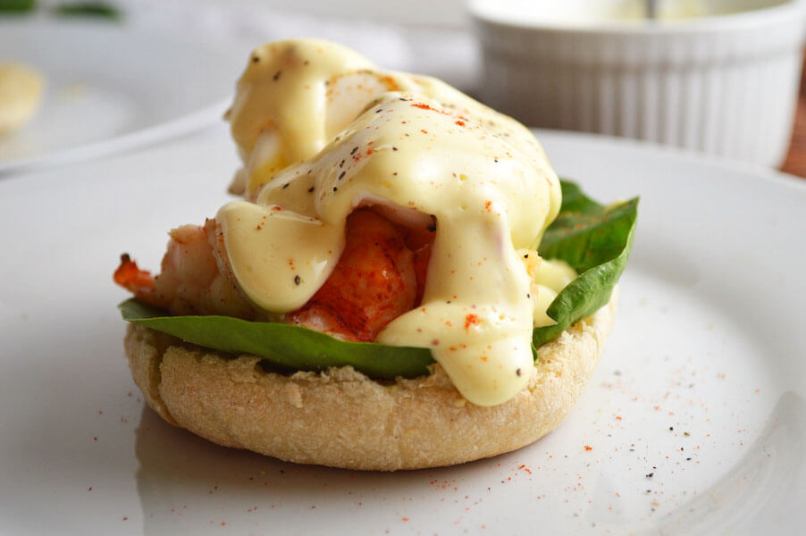 Step by Step Lobster Benedict