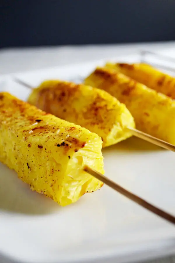 Cinnamon Grilled Pineapple