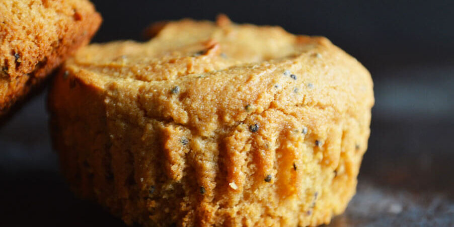 gluten free poppyseed muffins