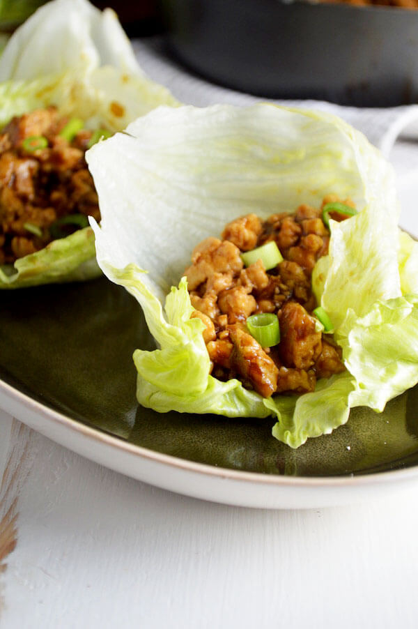 Asian Lettuce Wraps - The DIY Foodie