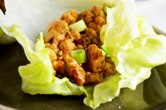 Asian Lettuce Wraps Asian Lettuce Wraps