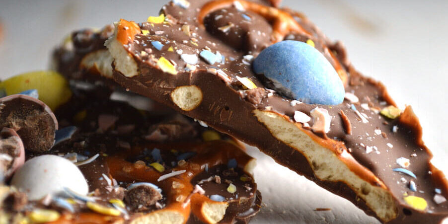 Cadbury Egg and Pretzel Bark Cadbury Egg and Pretzel Bark
