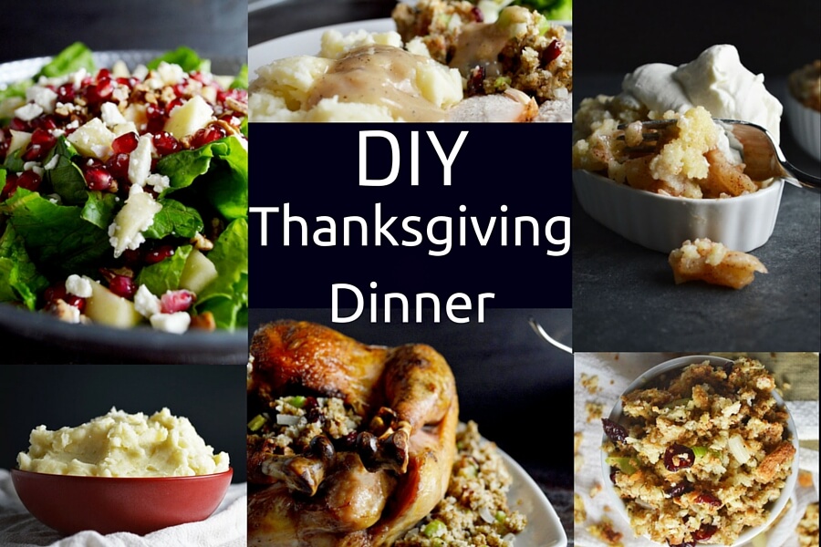 90 minute DIY Thanksgiving Dinner