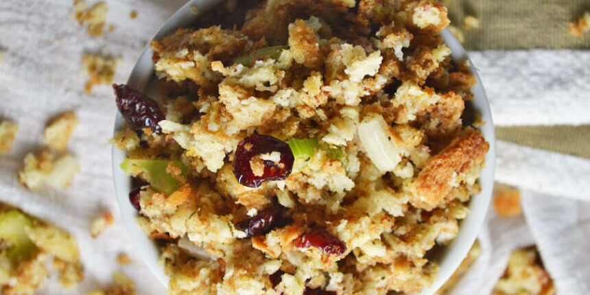 10 ingredient Craisin Stuffing