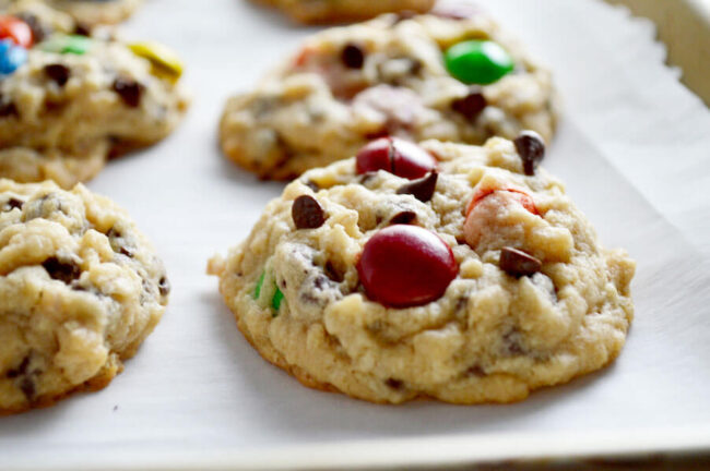 Peanut Butter Monster Cookies