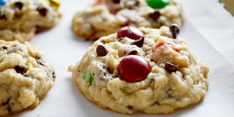 Peanut Butter Monster Cookies