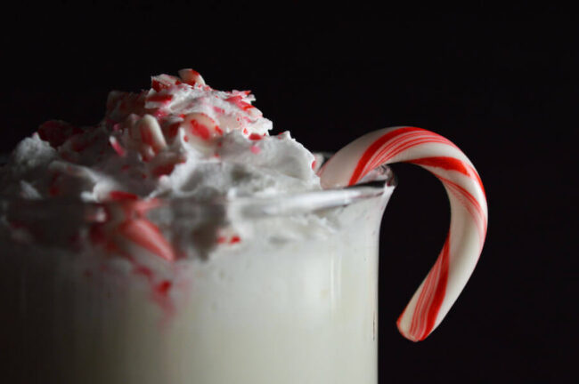 Peppermint White Hot Chocolate