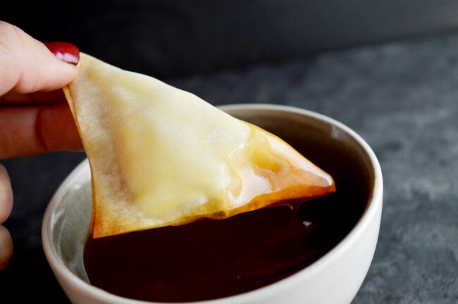 Baked Cream Cheese Wontons