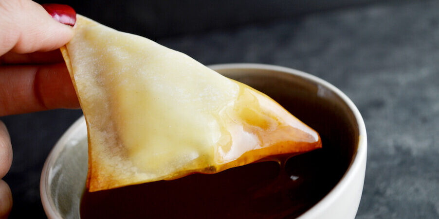 Baked Cream Cheese Wontons