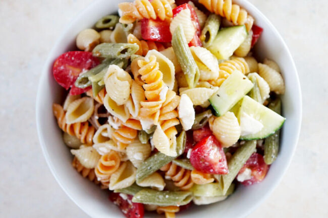 3 Step Pasta Salad